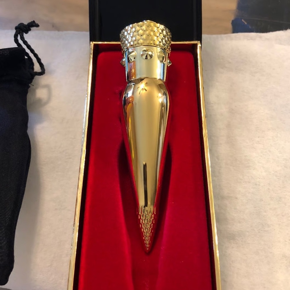 Christian Louboutin Rouge Louboutin Silky Satin Lipstick Color 001 New inBox Red - Picture 5 of 14